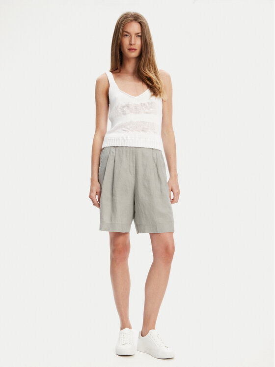 United Colors Of Benetton United Colors Of Benetton Топ 1898DH018 Білий Relaxed Fit