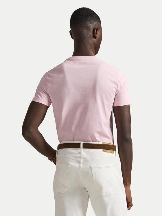 Polo Ralph Lauren Polo Ralph Lauren Camiseta 710671438520 Rosa Custom Slim Fit