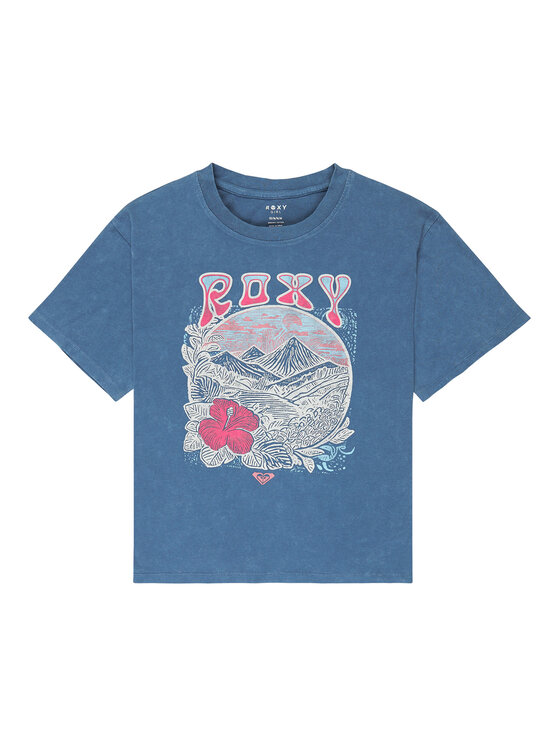 Roxy Roxy Camiseta Eve Washed ERGZT04137 Azul Oversize