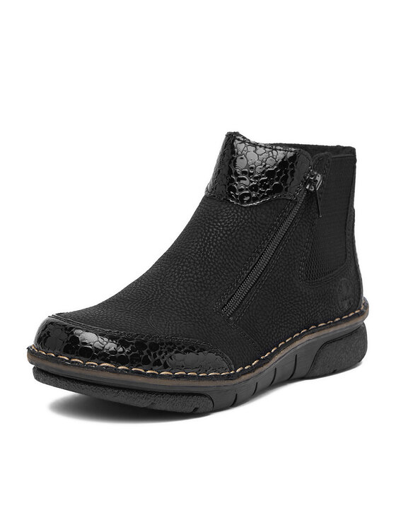 Rieker Botki Rieker CEO-73355-00 Czarny