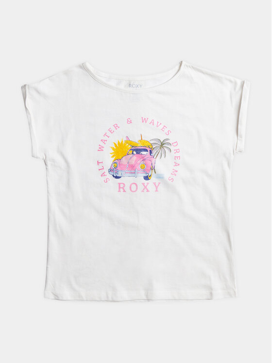 Roxy Roxy Футболка Trouble Fr Me A Tees ERGZT03994 Білий Regular Fit