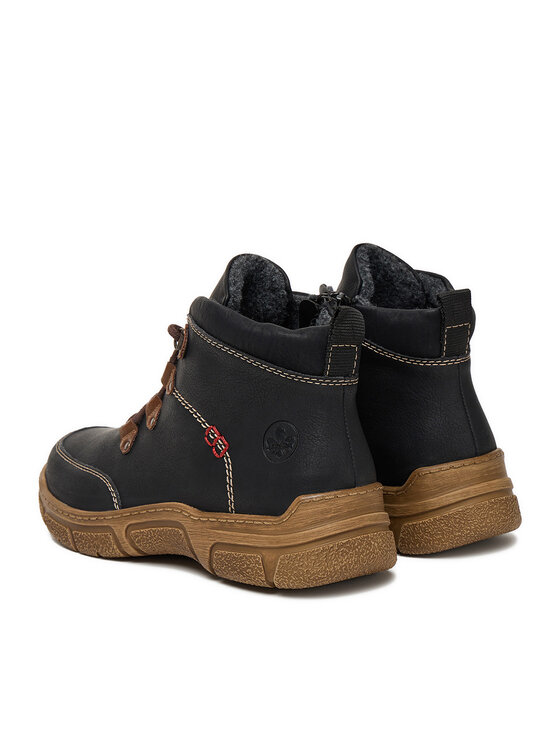 Rieker Bakancs Rieker CEO-72313-00 Fekete