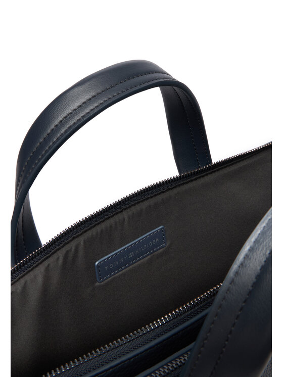 Tommy Hilfiger Porta PC Tommy Hilfiger Th Central Slim Computer Bag AM0AM13631 Blu scuro