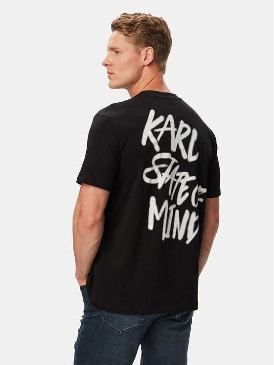 Karl Lagerfeld Jeans Karl Lagerfeld Jeans Camiseta B3M17005 Negro Regular Fit