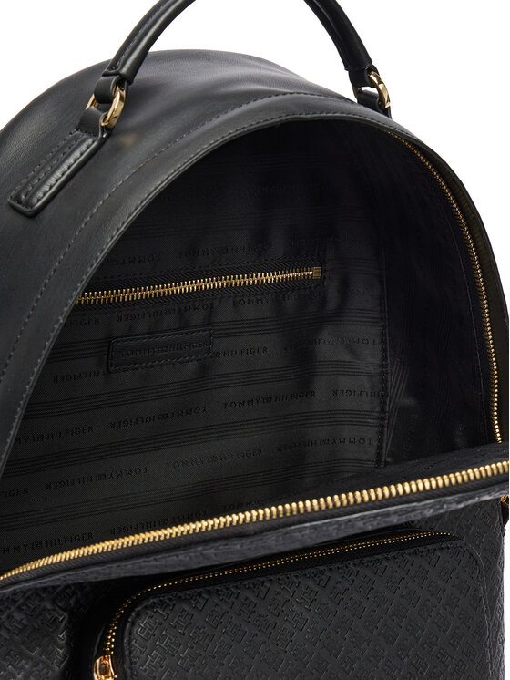 Tommy Hilfiger Σακίδιο Tommy Hilfiger Th Daily Backpack Mono AW0AW18852 Μαύρο