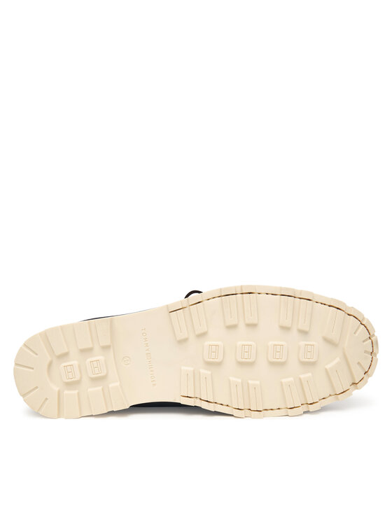 Tommy Hilfiger Mokasyny Tommy Hilfiger Light Sde FM0FM05747 Granatowy