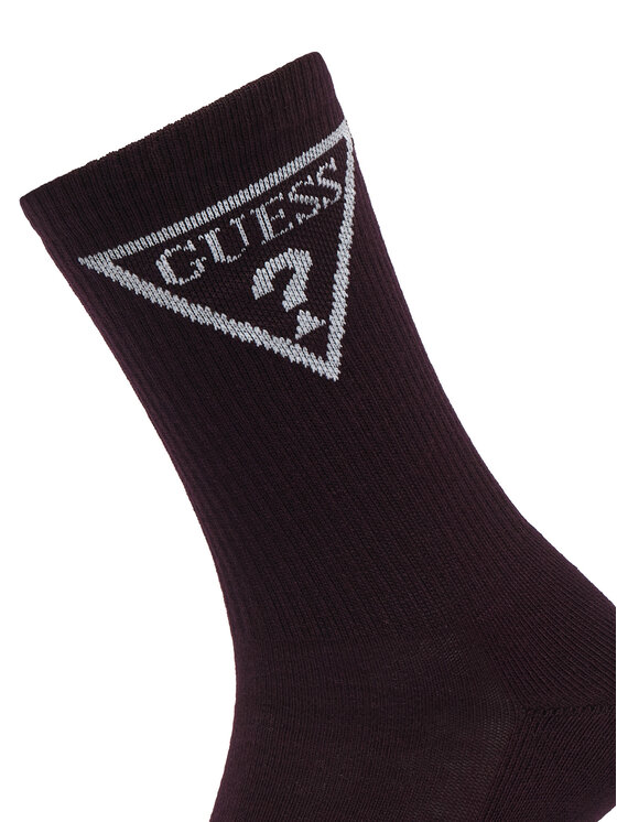 Guess Dlouhé ponožky Guess V2GZ00 ZZ00I Fialová
