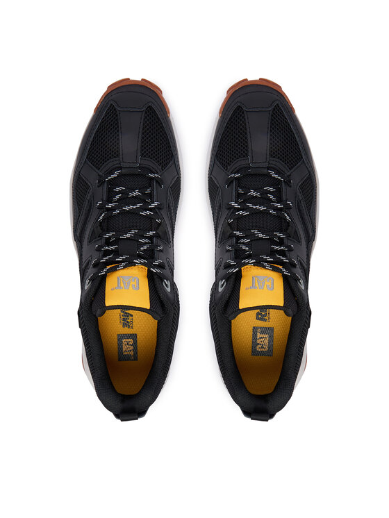 CAT Footwear Снікерcи CAT Footwear Grapple Leather Mesh P726658 Чорний