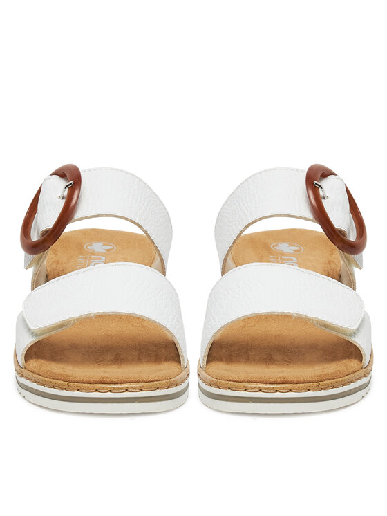 Rieker Nazouváky Rieker V0692-80 Bílá