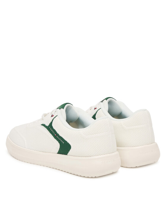 Tommy Hilfiger Snīkeri Tommy Hilfiger Th Modern Lightcup Knit FM0FM05886 Balts