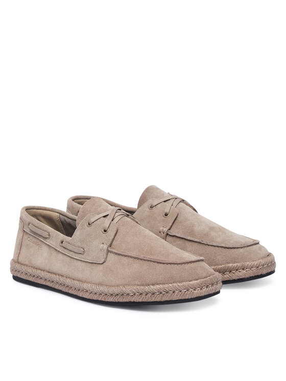 Calvin Klein Espadrilės Calvin Klein Hynrid Boat HM0HM02174 Smėlio