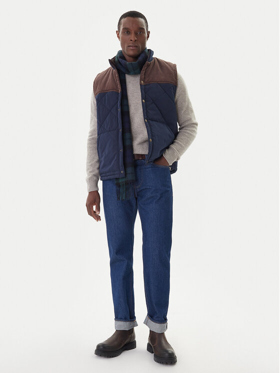 Hunter Hunter Telovnik Tranent HARM0002252 Mornarsko modra Regular Fit