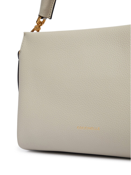 Coccinelle Torebka Coccinelle M50 Boheme Grana Double E1 M50 58 01 01 Beżowy jasny