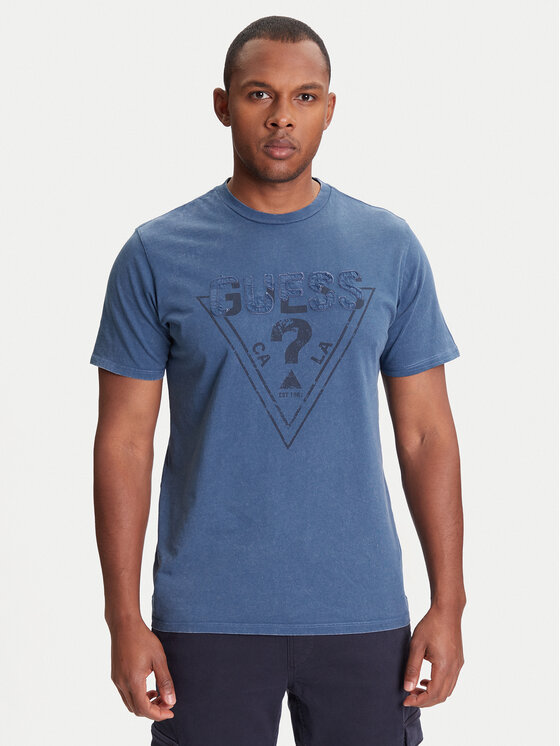 Guess Guess Футболка M5YI42 KBW41 Cиній Regular Fit