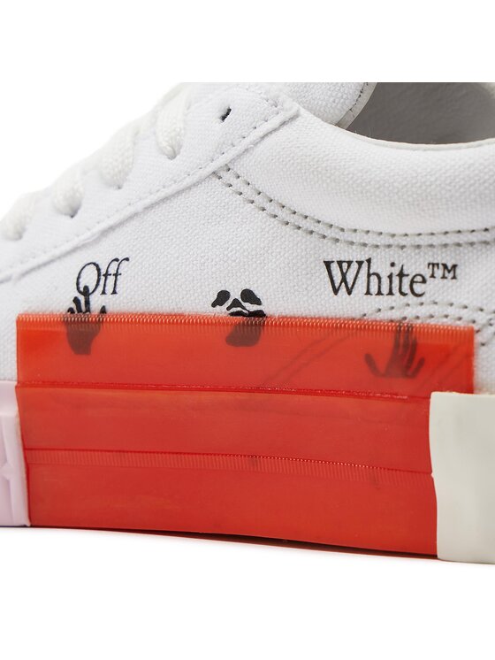 Off-White Laisvalaikio batai Off-White Low Vulcanized IA178S22FAB0013001 Balta