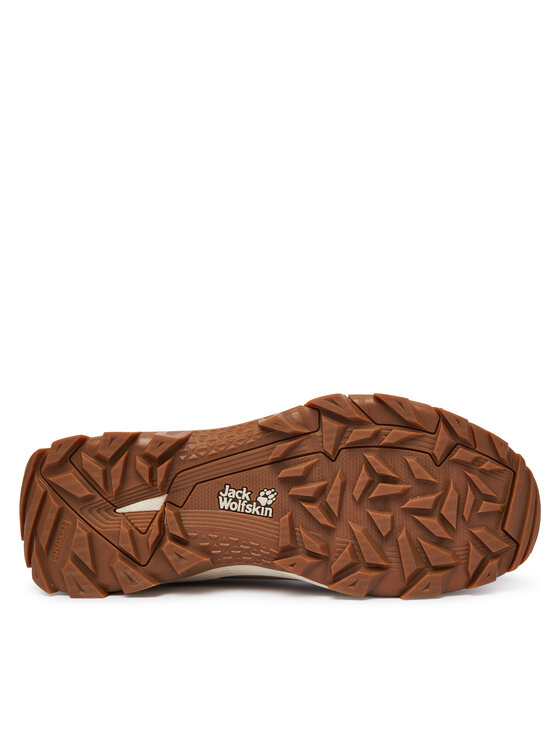 Jack Wolfskin Трекінгові черевики Jack Wolfskin Everquest Texapore High W 4053591 Бежевий