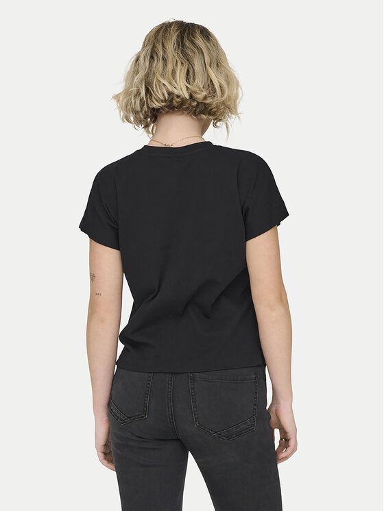 ONLY ONLY Camiseta Erica 15308926 Negro Oversize