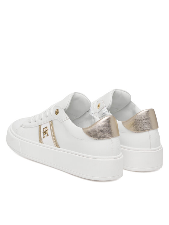 Tommy Hilfiger Sneakersy Tommy Hilfiger T4A9-34421-1281 S Biela