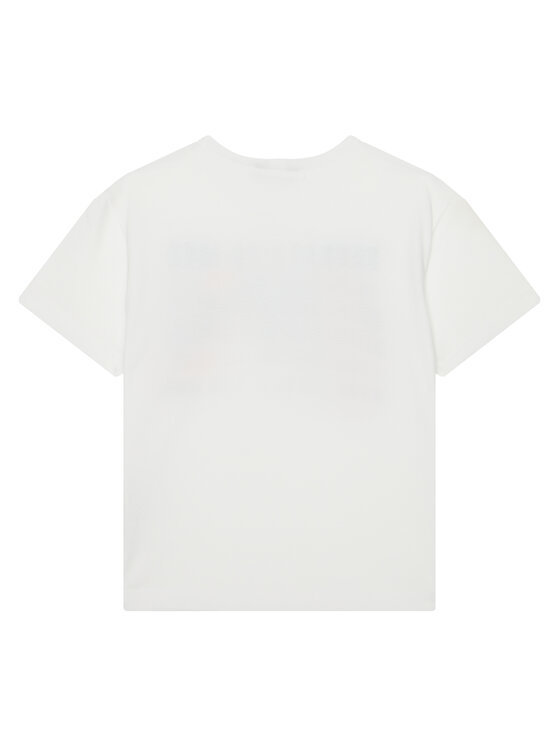 United Colors Of Benetton United Colors Of Benetton T-shirt 3JERC10PE Bianco Regular Fit