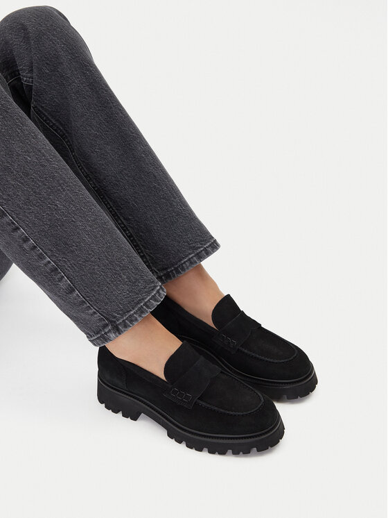 Badura Loafersy Badura C-AVAH-25050LM Černá