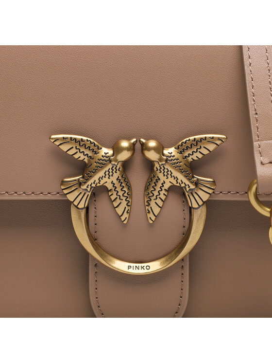 PINKO Geantă Pinko Love Bell Classic AI 23-24 PLTT 100046 A14P Maro