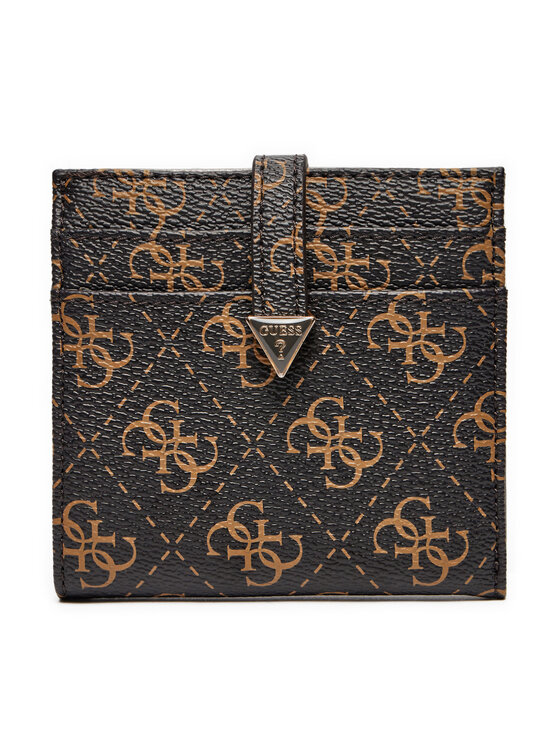 Guess Puzdro na kreditné karty Guess SWQG95 10152 Hnedá