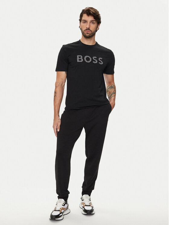 BOSS Boss Póló C-Thompson 06 50521520 Fekete Regular Fit