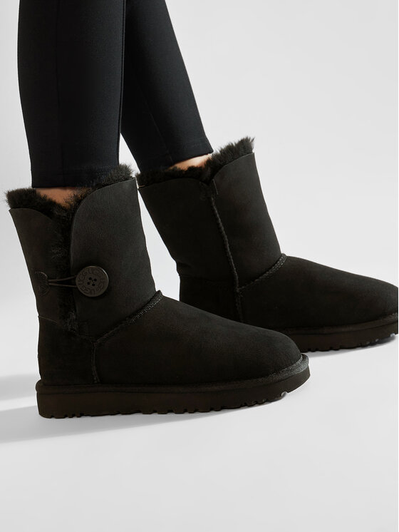 Ugg Botas de nieve Ugg W Bailey Button II 1016226 Negro