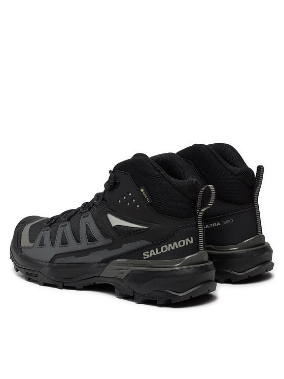 Salomon Trekingová obuv Salomon X Ultra 360 Mid Gore-Tex L47447600 Čierna