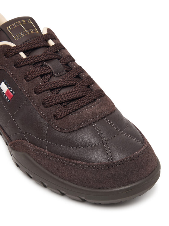 Tommy Jeans Sneakers Tommy Jeans Tj Low Leather Runner EN0EN03084 Maro