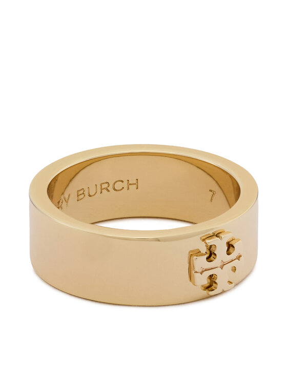 Tory Burch Кільце Tory Burch Enamel Ring Set 184445 Чорний