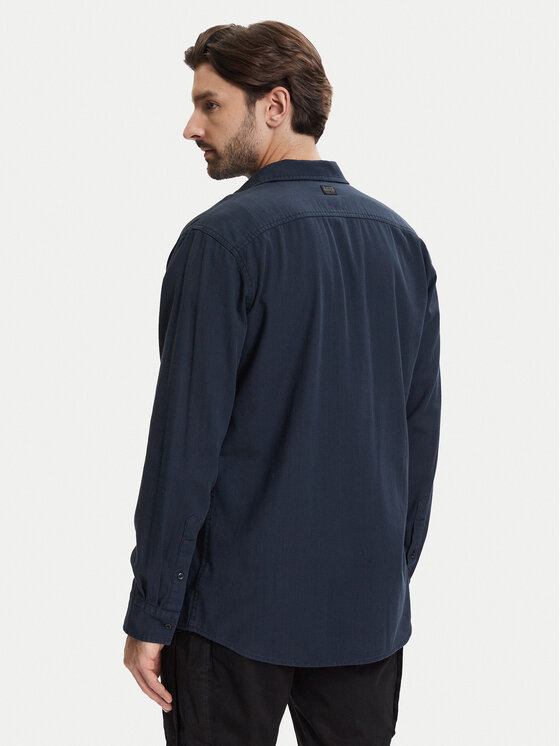 G-STAR G-Star Raw Πουκάμισο Clean D25196-D454 Σκούρο μπλε Regular Fit