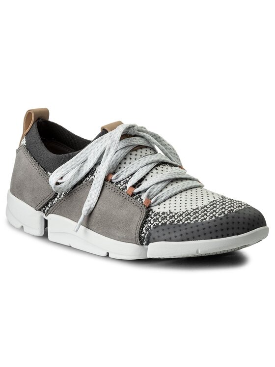 Clarks Poltopánky Clarks Tri Amelia 261310954 Sivá