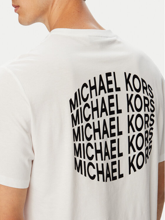 MICHAEL Michael Kors MICHAEL Michael Kors Camiseta CF6535WFV4 Blanco Regular Fit