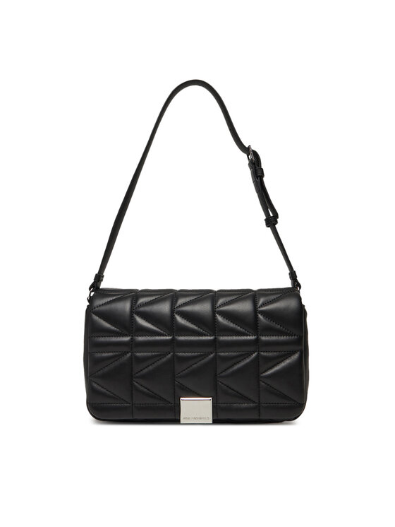 KARL LAGERFELD Ročna torba KARL LAGERFELD A1W30437 Črna