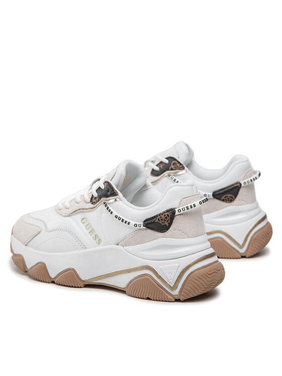 Guess Snīkeri Guess Micola FL7MIC FAL12 Balts