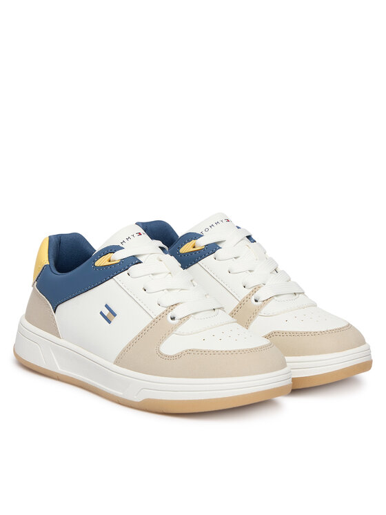 Tommy Hilfiger Сникърси Tommy Hilfiger T3X9-34362-1269Y913 M Бял