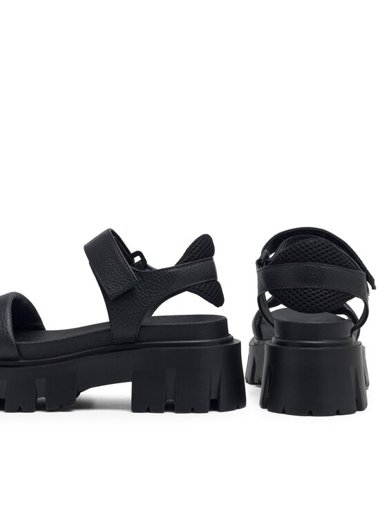 Badura Sandály Badura 22SS56 Černá