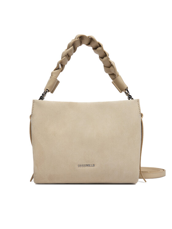 Coccinelle Τσάντα Coccinelle P6P Boheme Suede Bimaterial E1 P6P 58 01 01 Καφέ