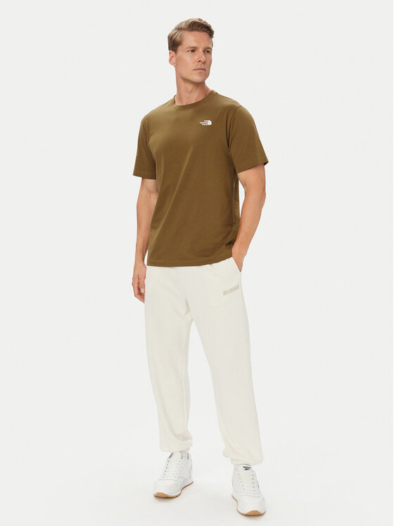 The North Face The North Face Camiseta Evolution Simple Dome NF0A8CZ2 Verde Regular Fit
