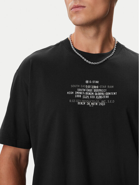 G-STAR G-STAR Camiseta D30098-336 Negro Loose Fit