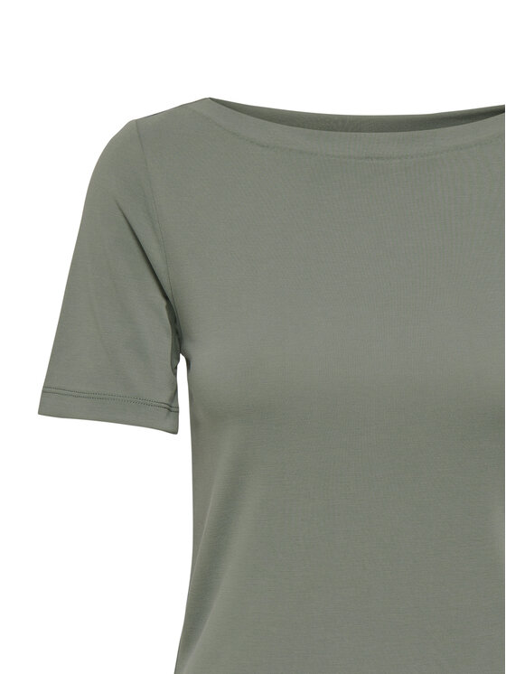 ONLY ONLY Camiseta Free 15367559 Verde Regular Fit