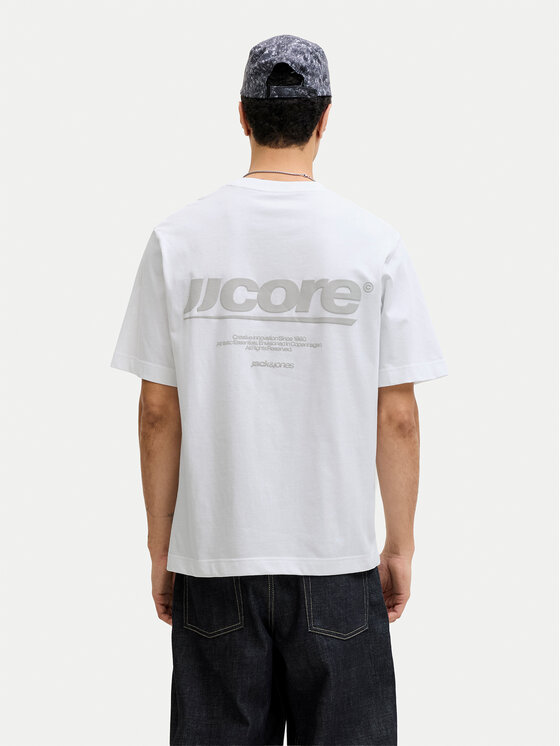 Jack & Jones Jack & Jones Camiseta Club 12289842 Blanco Relaxed Fit