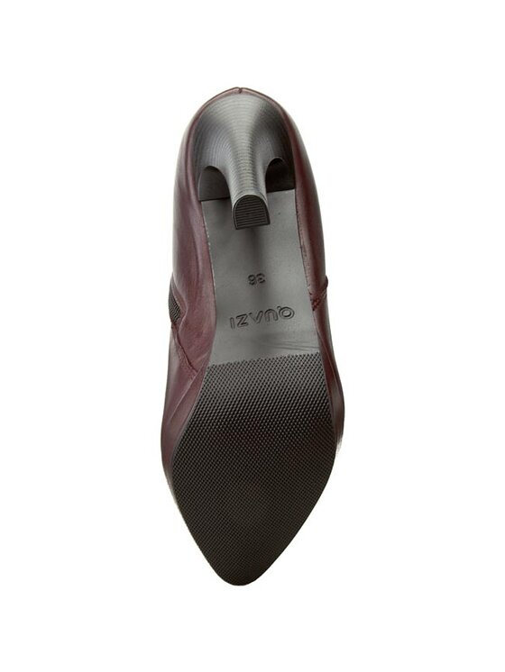 QUAZI Škornji QUAZI 70572-01 Bordo rdeča