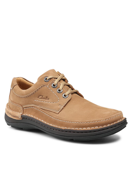 Clarks Обувки Clarks Nature Three 261574517 Кафяв