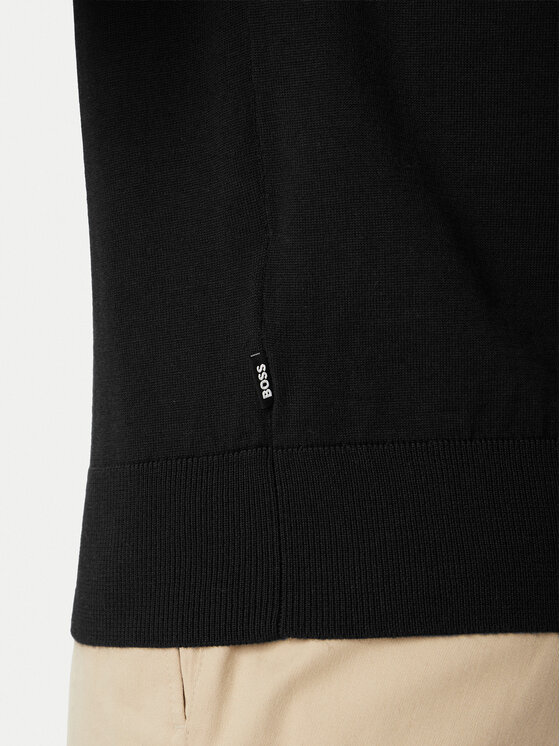 BOSS BOSS Polo H-Lancione 50565503 Negro Regular Fit