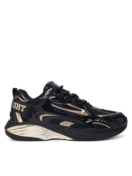 Plein Sport Снікерcи Plein Sport FAES USC0848 STE003N Чорний