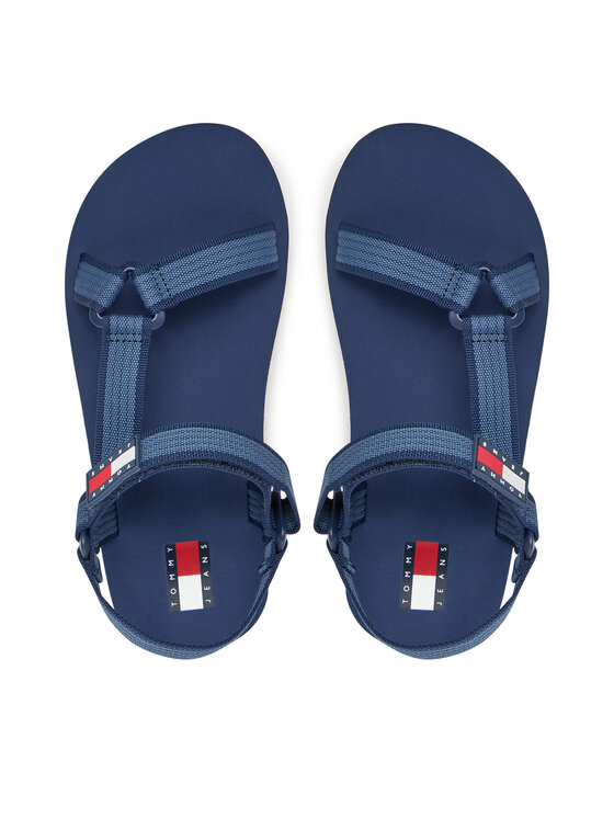 Tommy Jeans Sandály Tommy Jeans Tjm Casual Sandal EM0EM01563 Tmavomodrá