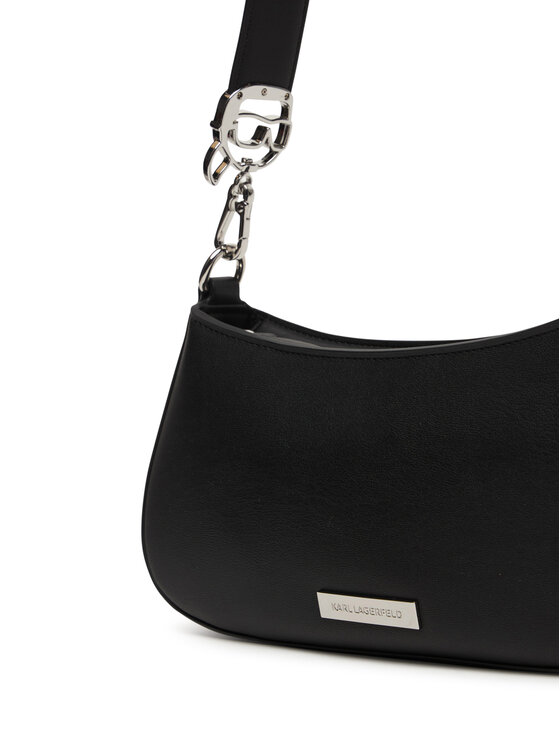 KARL LAGERFELD Kabelka KARL LAGERFELD B2W30180 Čierna