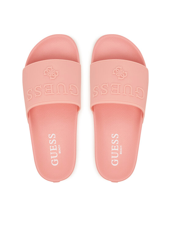Guess Шльопанці Guess E6GZ17 BB00F Рожевий